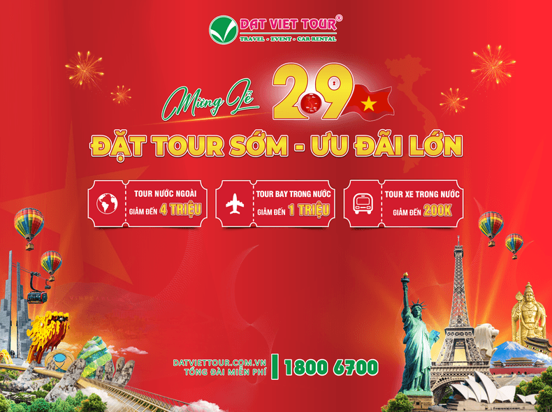 Tour lễ 2/9